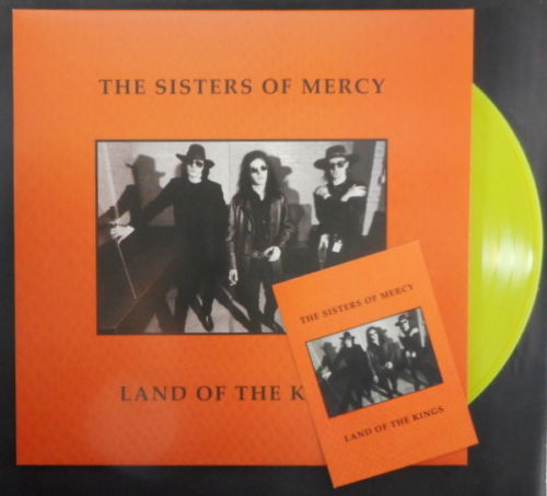 SISTERS-OF-MERCY-LAND-OF-THE-KINGS-YELLOW-VINYL-LP-RARE